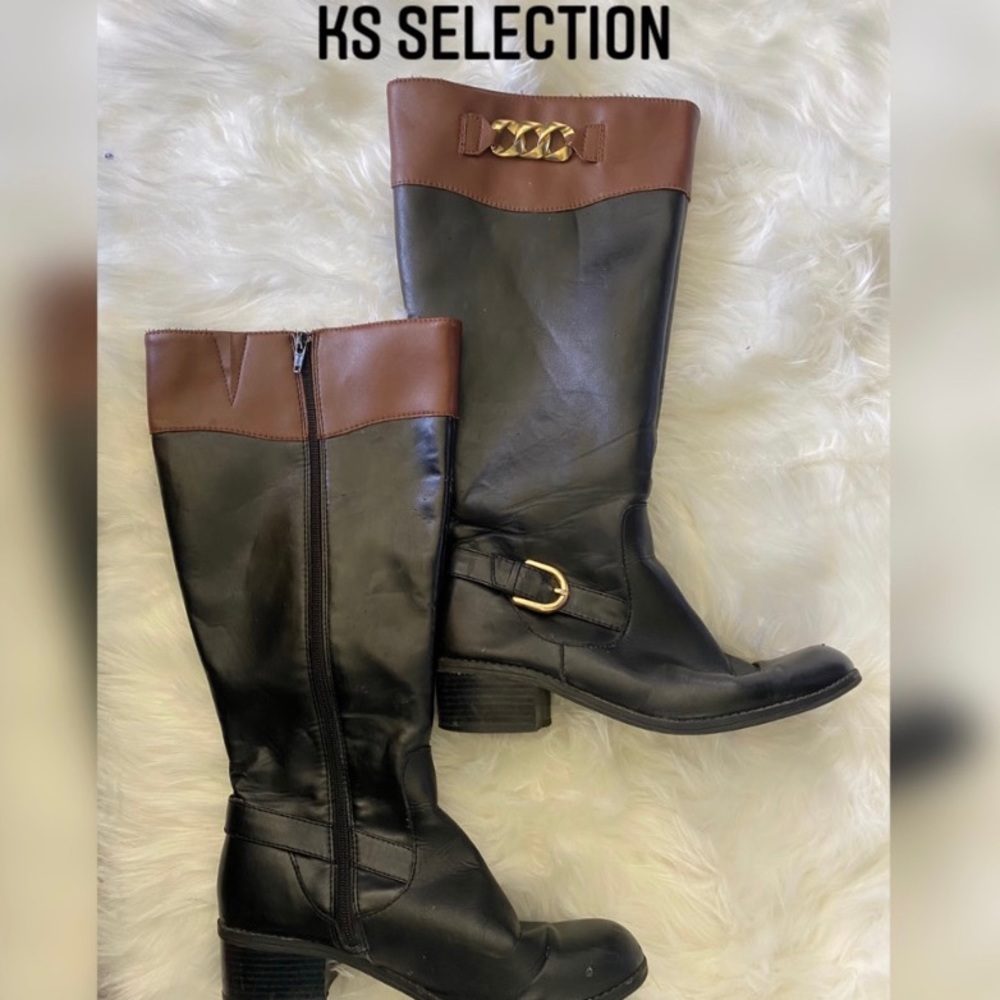 KS Riding Boots Extended Wide Calf